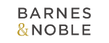 Barnes & Noble logo with bold 'BARNES & NOBLE' text and a distinctive stylized ampersand, representing the iconic bookstore brand.
