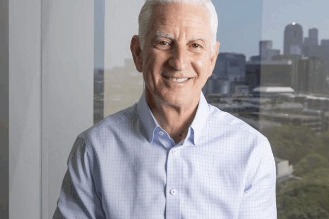 Perry Kaufman, business leader and Strategic Advisor at PSK Consulting LLC in Dallas, Texas, photographed in his office. Featured on The Covert Code Podcast sharing insights on financial strategy, leadership, and building sustainable founder-led companies.