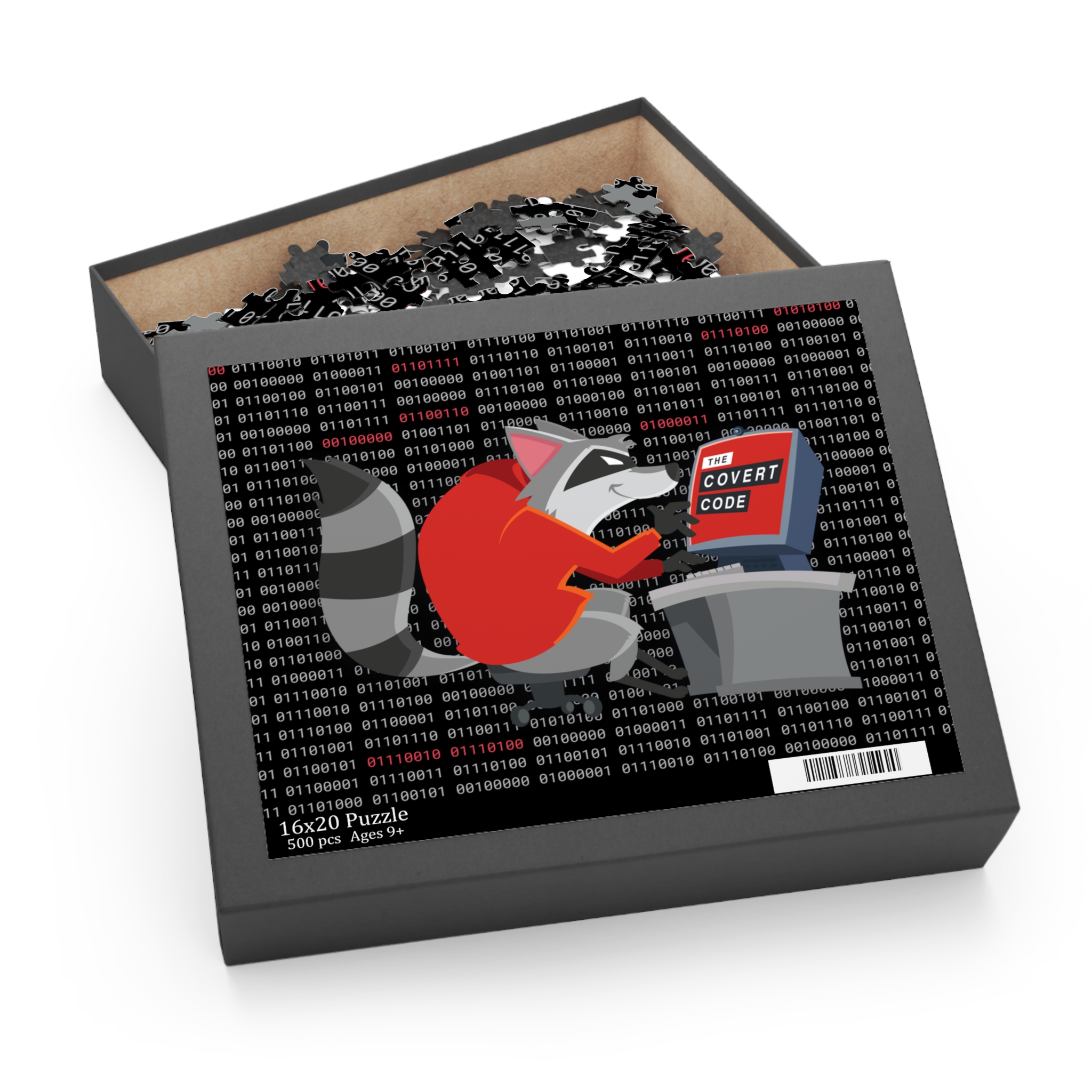 Black Puzzle (120, 252, 500-Piece) - Image 11