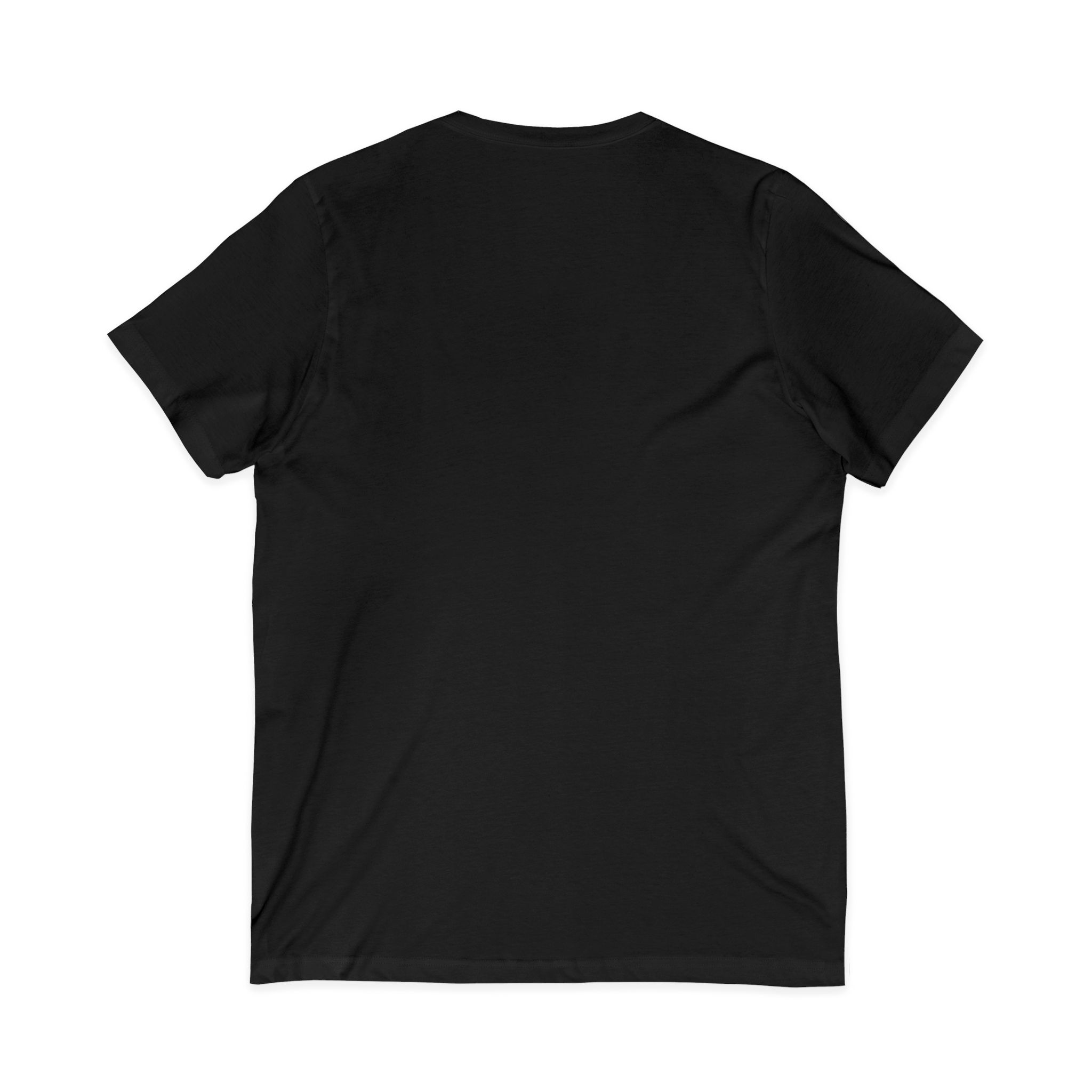 Unisex Jersey Short Sleeve V-Neck Tee - Image 4