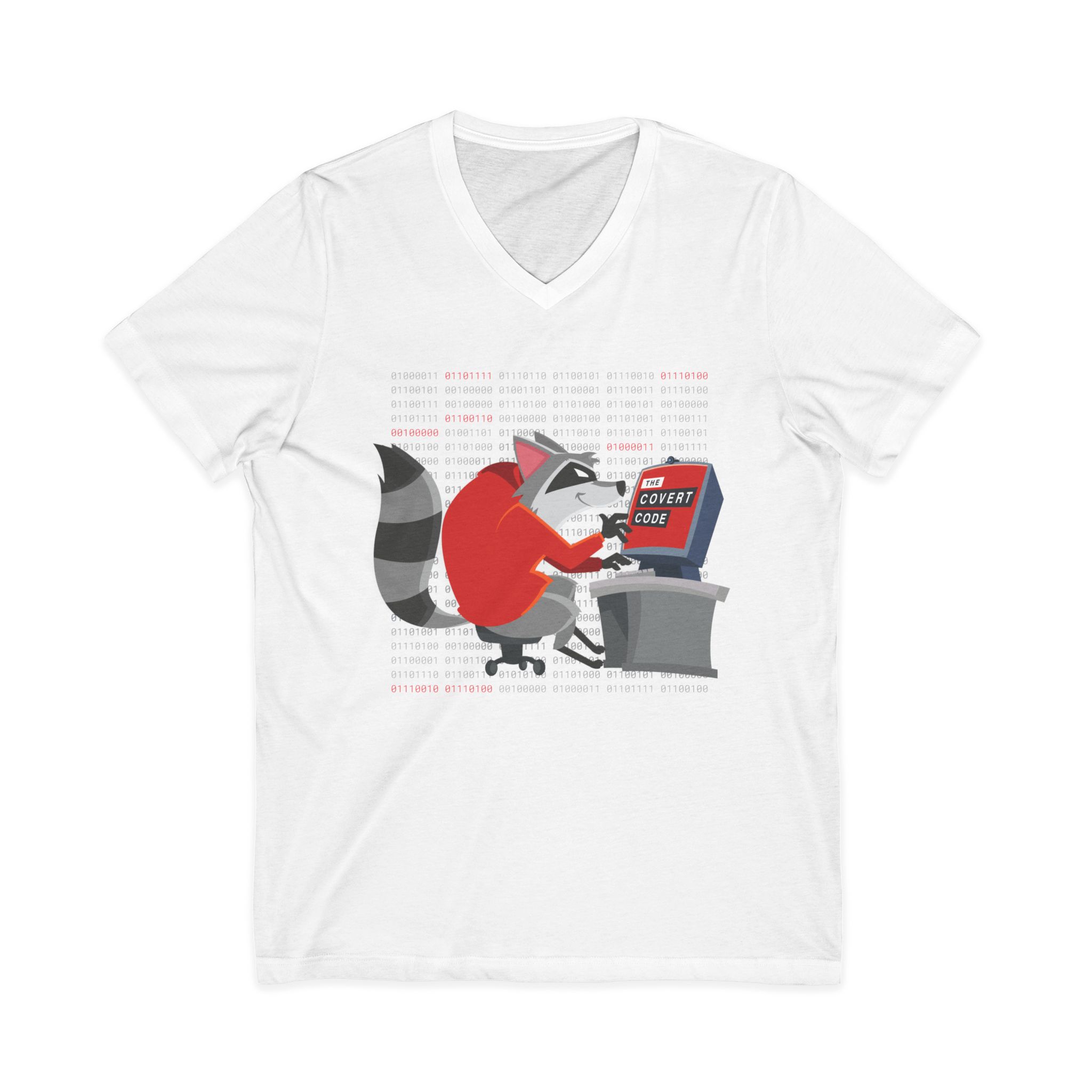 Unisex Jersey Short Sleeve V-Neck Tee