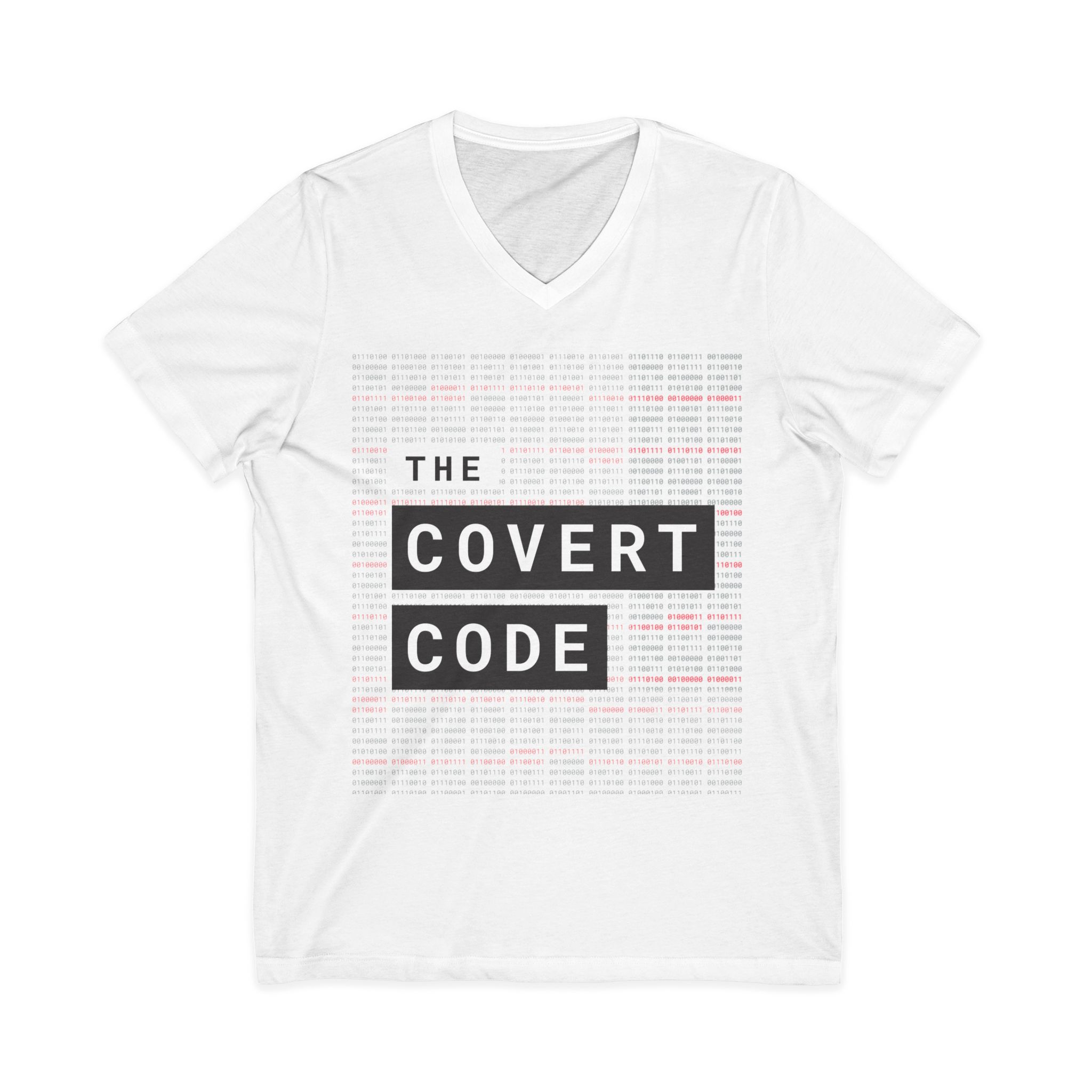 Covert Unisex Jersey Short Sleeve V-Neck Tee